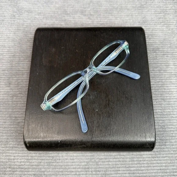 Ray-Ban Junior RY1521 Blue Green Gradient Rectangular Eyeglasses‎ Y2K