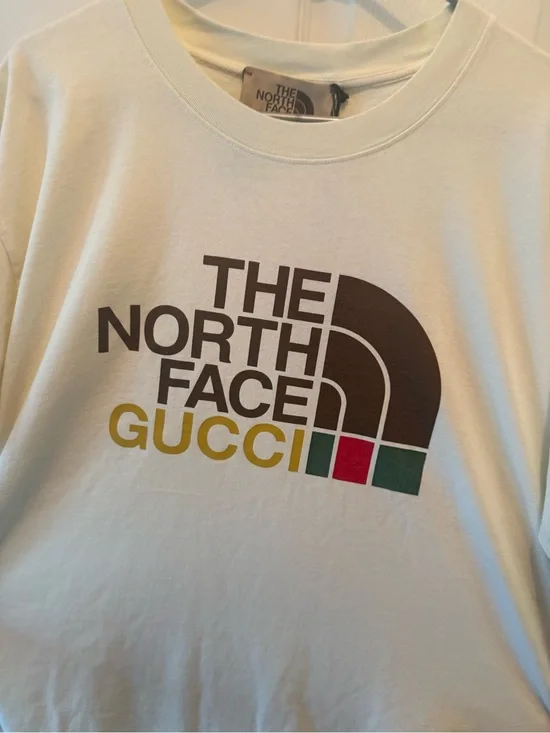 Gucci x The North Face Oversize Beige T-shirt