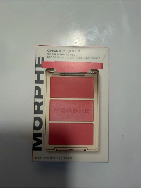 Morphe Cheek Thrills Multi-Finish Face Trio - Pink in Blind Date