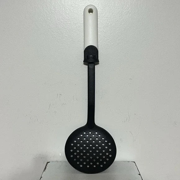 Ekco SoftWorks Skimmer‎ Spoon Silicone and Nylon Black & White