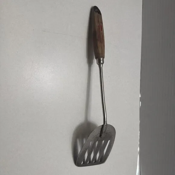 Vintage Ekco 13” Spatula With Wood Handle Made In USA