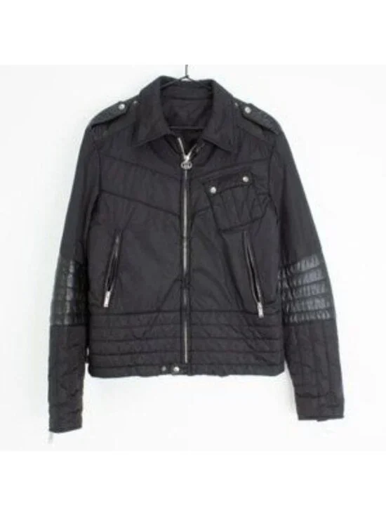 Vintage Gucci Black Bomber Slim Fit Jacket