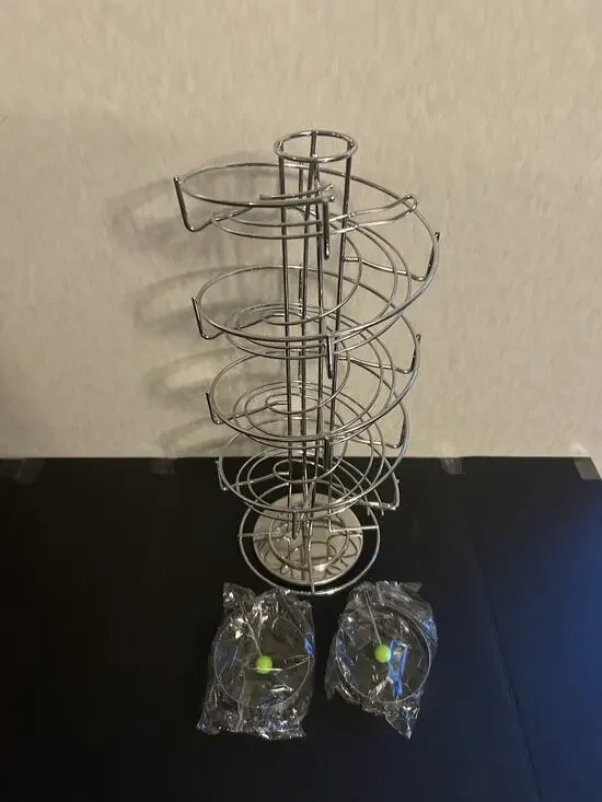 Brentmoor Egg Skelter Wire Countertop Egg Dispenser Storage Holder BMV-ES-CH-41