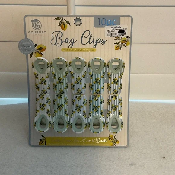 Bag Clips - Lemon Design