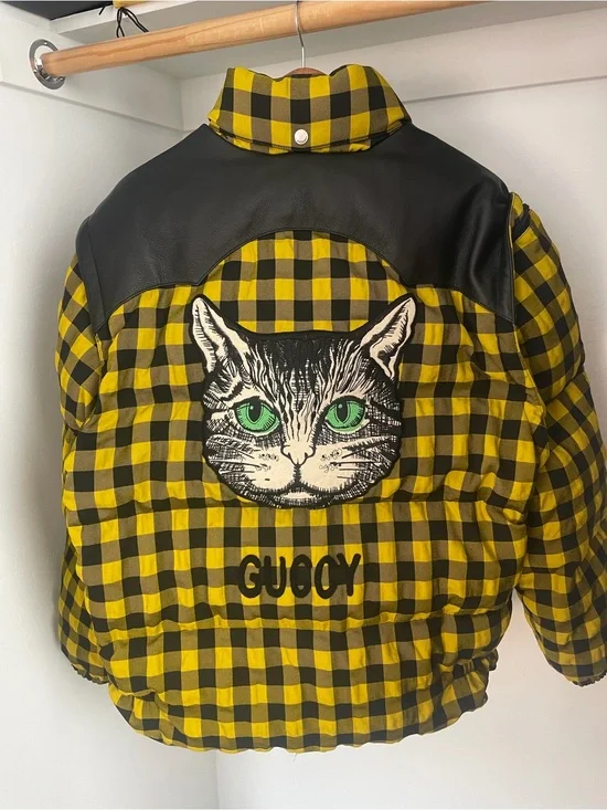 Gucci ‘Guccy’ Mystic Cat Puffer Jacket