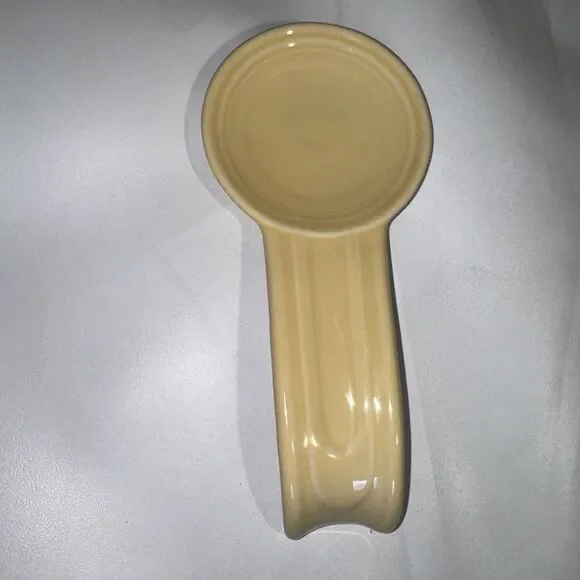 Fiestaware Spoon Rest Light Yellow 8