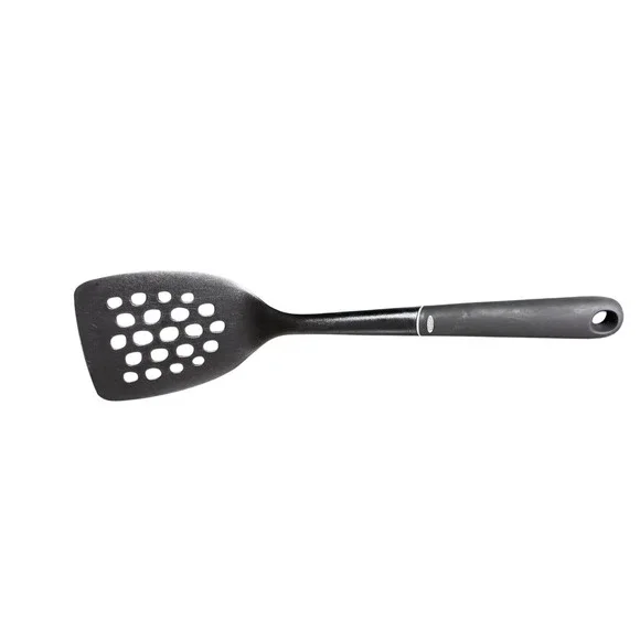 OXO Good Grips Black Nylon Slotted‎ Turner Spatula Non-Stick Safe Heat Resistant