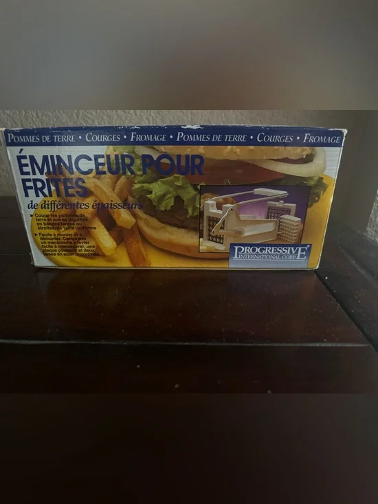 Progressive International French Fry Cutter - White