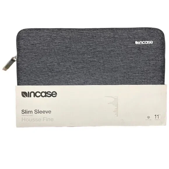 INCASE slim sleeve Housse Fine 11” MacBook Air sleeve gray New