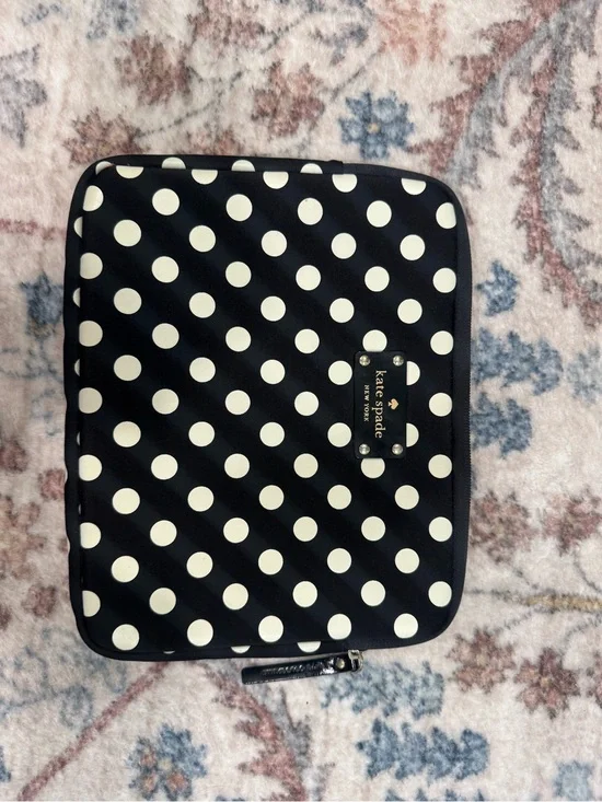 kate spade Black and White Polka Dot Tablet Sleeve