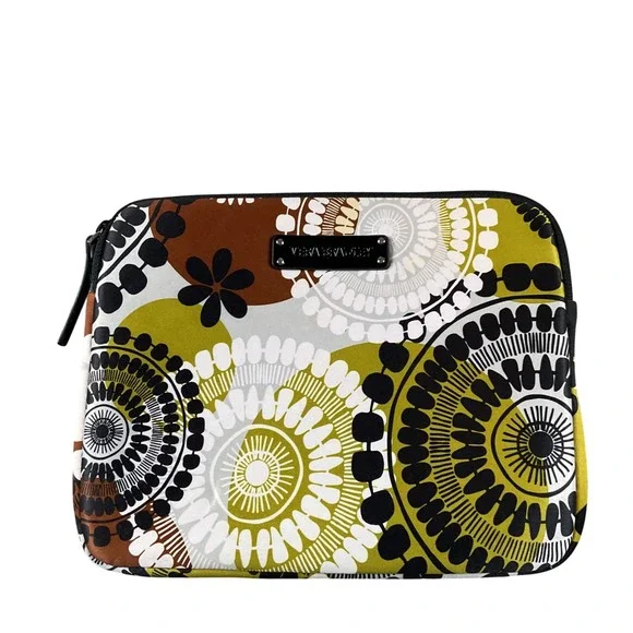 Vera Bradley Laptop Sleeve Pouch Case Tablet Cover Organizer Colorful‎ Pattern