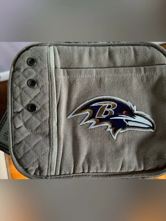 Baltimore Ravens Tan Tablet Sleeve with Team Logo