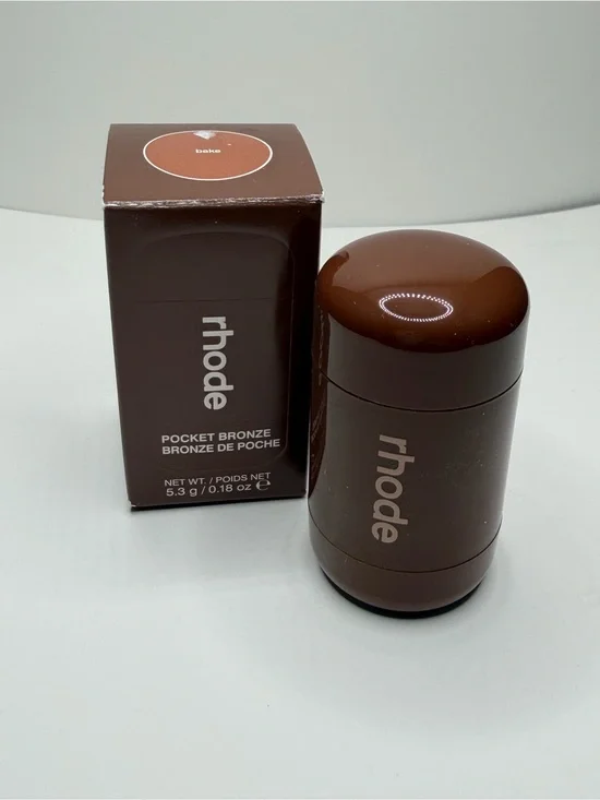 RHODE Pocket Bronze Stick in Bake - Deep Brown Pod