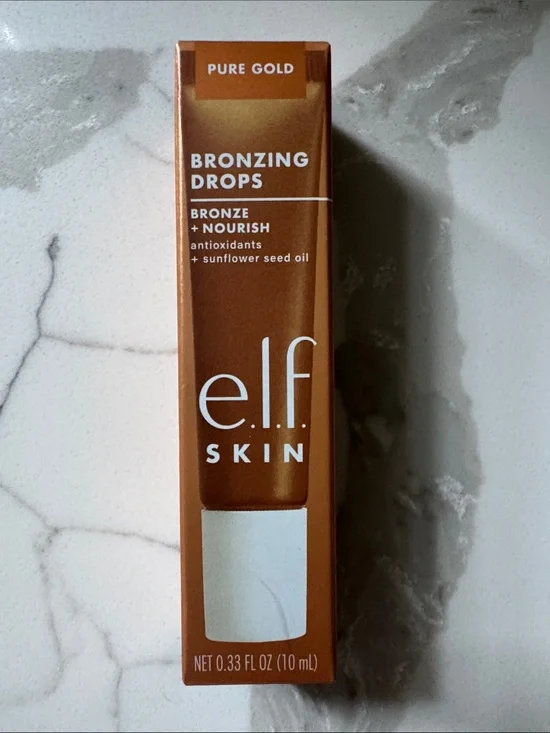 🌸5/$25🌸 ELF Skin bronzing drops pure gold bronze 2