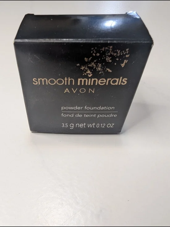 Avon Smooth Minerals Powder Foundation-Bronze .12 Oz NOS