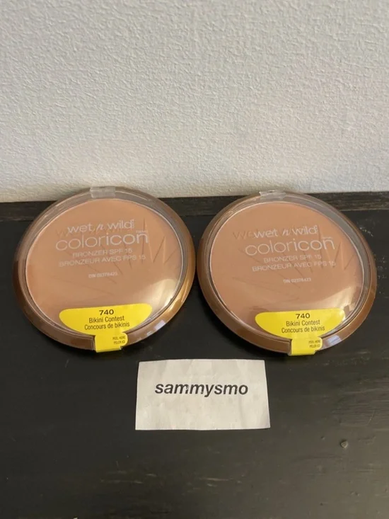 Wet N Wild Coloricon Bronzer 740 Bikini Contest 0.46 oz 07/2019 x2