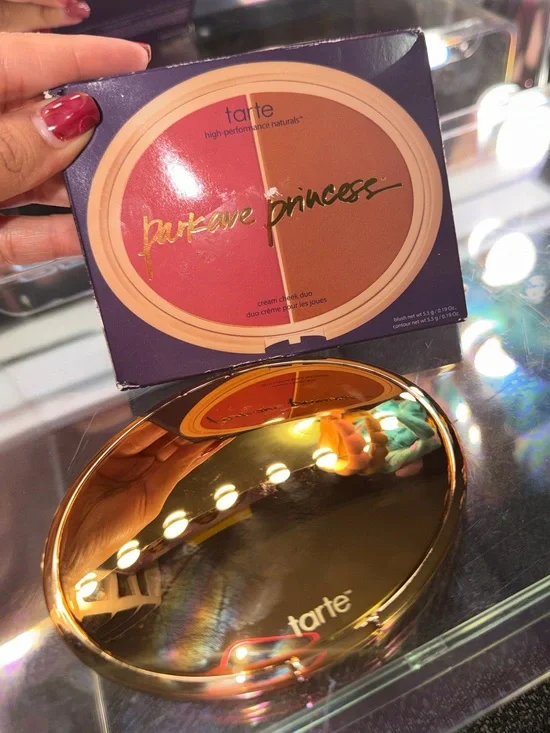 ‼️🤍BRAND NEW W BOX Tarte Park Ave Princess Cream Cheek Duo in shade “MEDIUM/TAN”