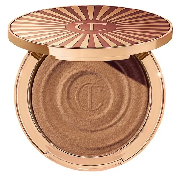 ✨ CHARLOTTE TILBURY Beautiful Skin Sun-Kissed Glow Cream Bronzer - 1 FAIR