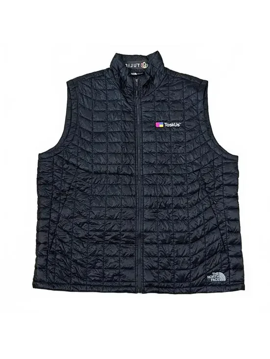 The North Face Mens Thermoball Down Puffer Vest Black Size 2XL