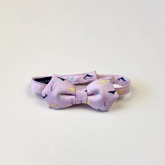 Janie and Jack Kid's Bow Tie Pink Flamingo Fish Whale Turtle Ocean Animals