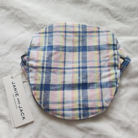 Janie and Jack Gingham Driver Cap