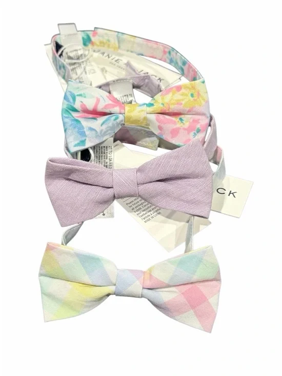 Janie and Jack Bow Tie Set Ages 2-5