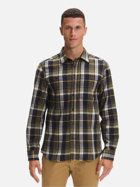 THE NORTH FACE Men's Arroyo Long Sleeve Flannel Button-Down Shirt Size large
