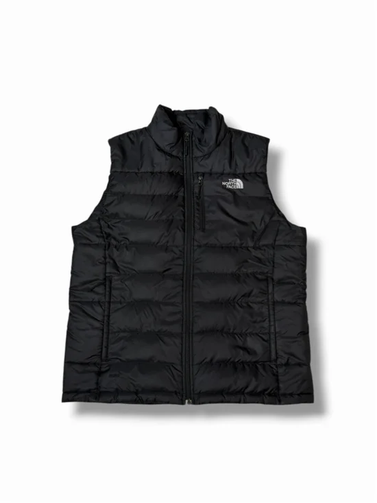 The North Face Men's Aconcagua 550 Goose Down Black Puffer Vest - Size Large