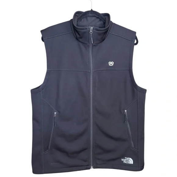 The North Face Windwall Full Zip Black Vest Size Large Mens‎