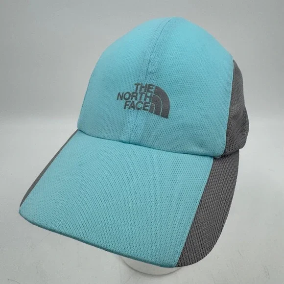 The North Face‎ Flight Series Cap Blue Gray Mesh Athletic Running Hat