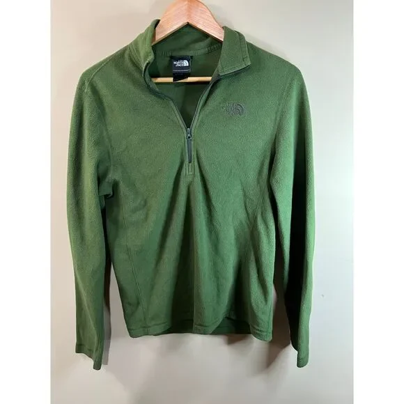 The North Face Green Lightweight Fleece - Mens Small‎