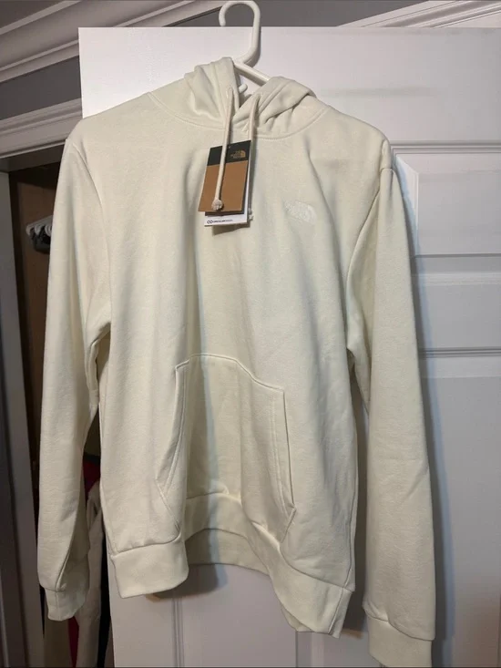 The North Face Off-White Hoodie with Embroidered Logo