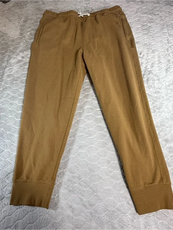 The North Face Fleece Joggers Men’s XXL Tan Cotton Blend Sweatpants
