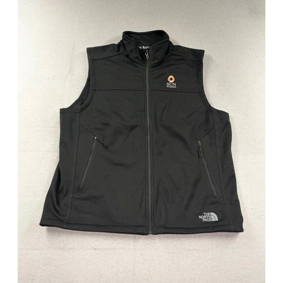 The North Face Men’s WindWall XL Black Full Zip Vest