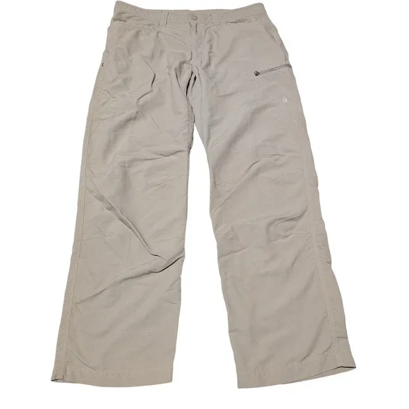 The North Face Hiking Pants Mens 36 Tan Paramount Straight Leg Nylon Outdoor