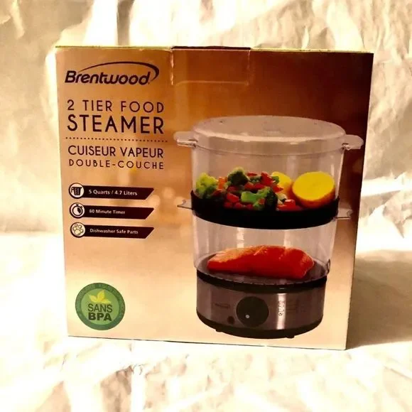 Two Tier Food Steamer Brentwood