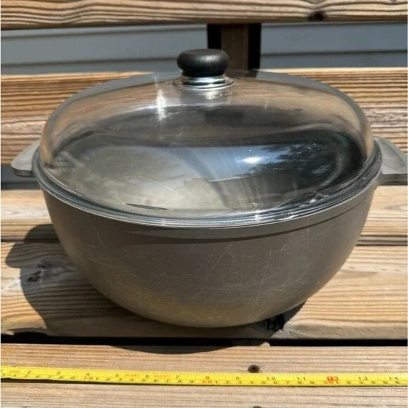 RARE Vtg 1997 Pyrolux Titanium Dutch Oven Casserole 12