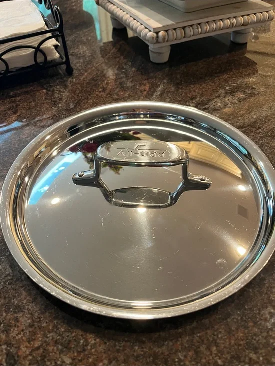 All Clad Stainless Steel Pan Lid 9.25 inches