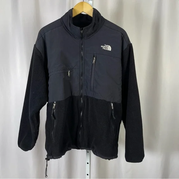 The North Face Men's Large Black Performance Jacket Polar Tec Winter Fleece