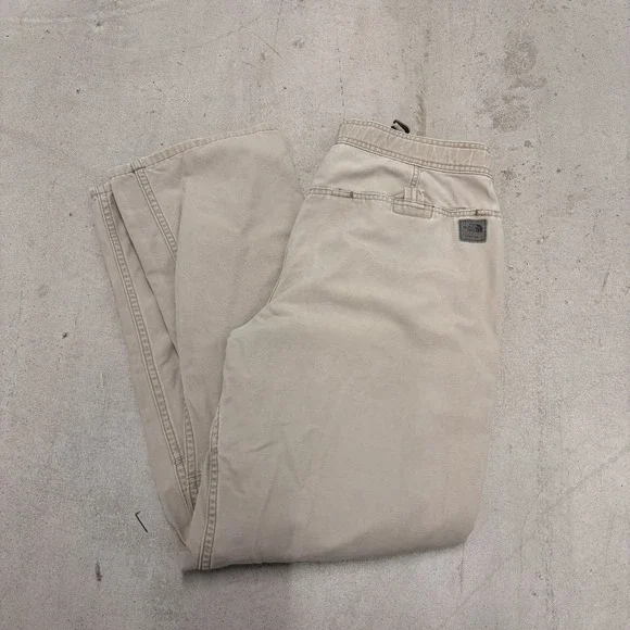 The North Face A5 Series Pants Mens 36 Beige Cotton Climbing Hiking Outdoor