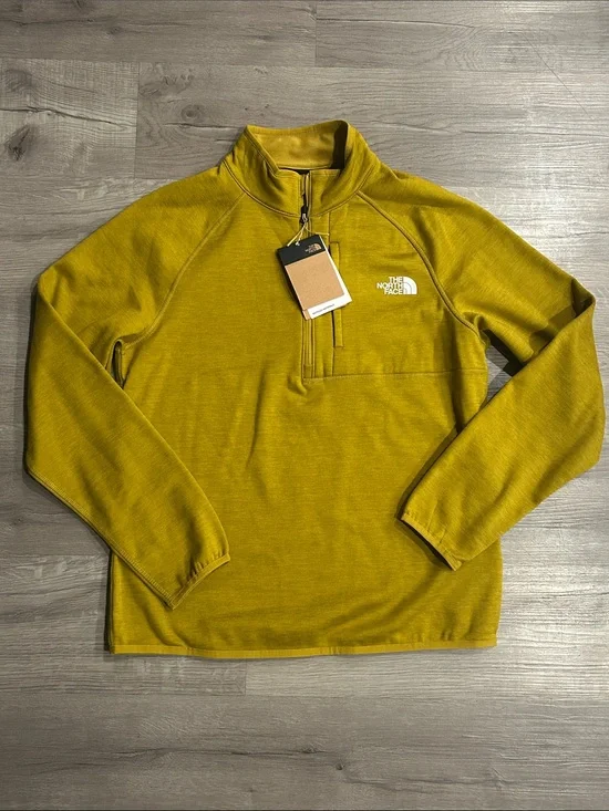 THE NORTH FACE | MINERAL GOLD HEATHER CANYONLANDS 1/2 ZIP (For Men