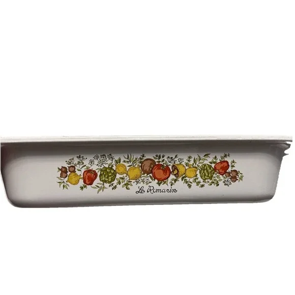 Corning Ware A-78 SPICE OF LIFE‎ Le Romarin 14x11 Roaster casserole lasagna dish