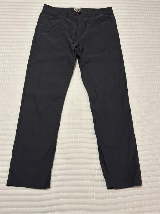 Men's The North Face Charcoal Hiking Pants 34” Waist