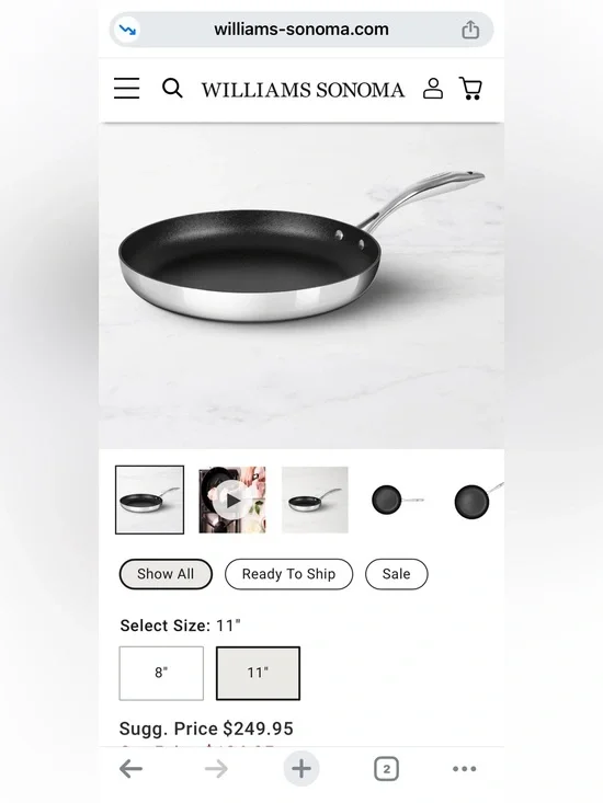 New scanpan fry pan