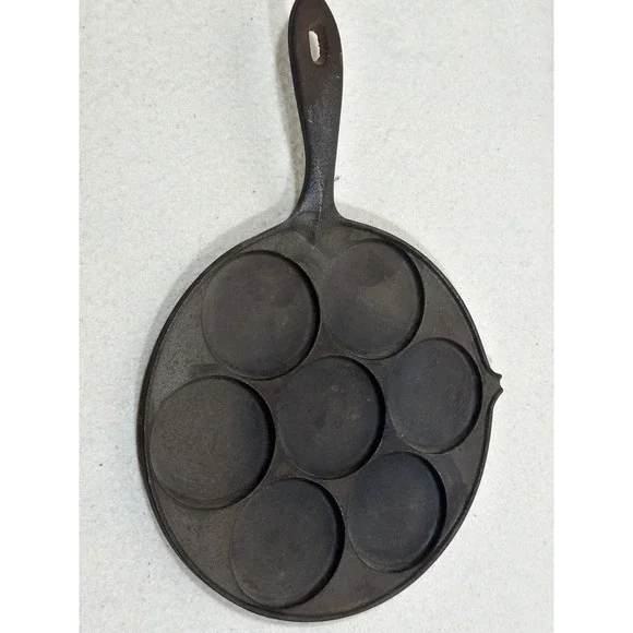 Jotul Cast Iron Aebleskiver Pan 7 Cup Danish Cottagecore Hygge Kitchen