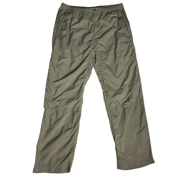 The North Face Pants Men L Cargo Hiking Outdoor Beige Nylon Climbing Gorpcore