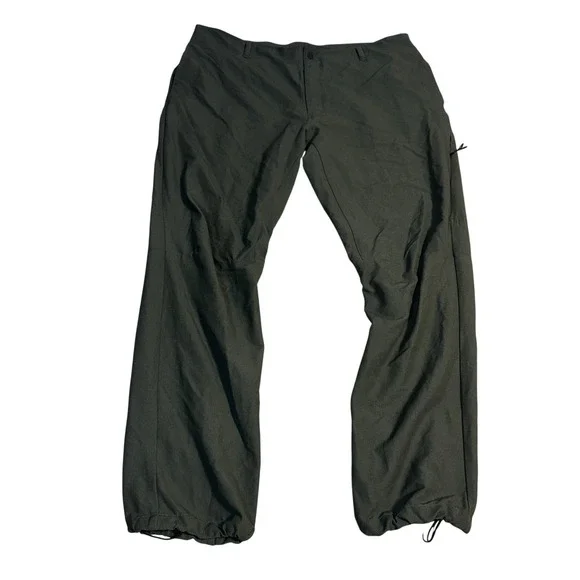The North Face Mens Pants Olive Green Cargo Outdoor Hiking Adventure Size 40
