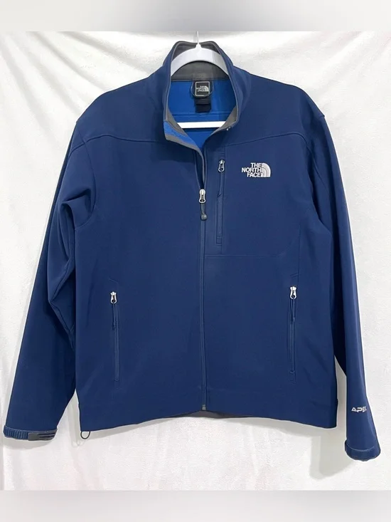 The North Face Apex Bionic Softshell Jacket Navy Blue Men's M