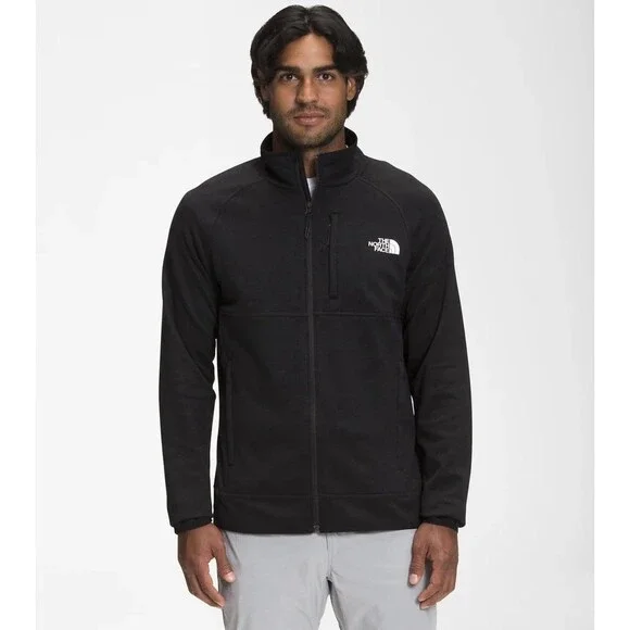 Mens The North Face Canyonland 2 Fleece Blk Sweater Full Zip Jacket NF LG NWOT