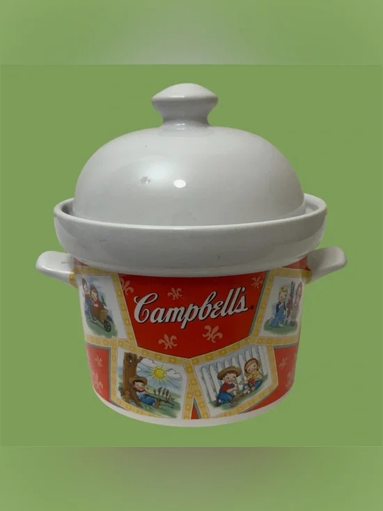 Vintage 2003 Campbell's Soup Tureen with Lid 8.5
